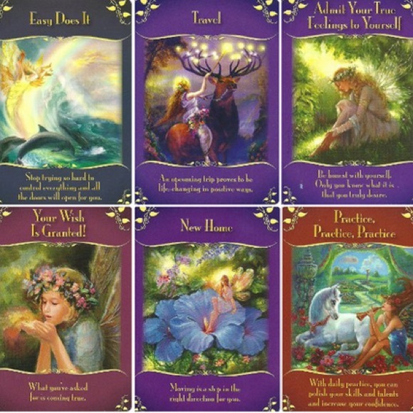 NWT Magical Messages from the Fairies Oracle Cards by Doreen Virtue - Picture 4 of 8